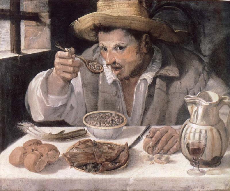 Annibale Carracci The bean eater Norge oil painting art